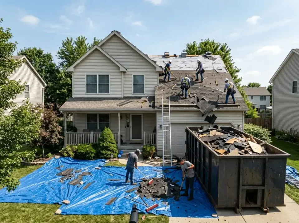 roof-replacement-debris-remova-004 — frequently asked questions, Cheapest Dumpster Rentals in Solana Beach, CA